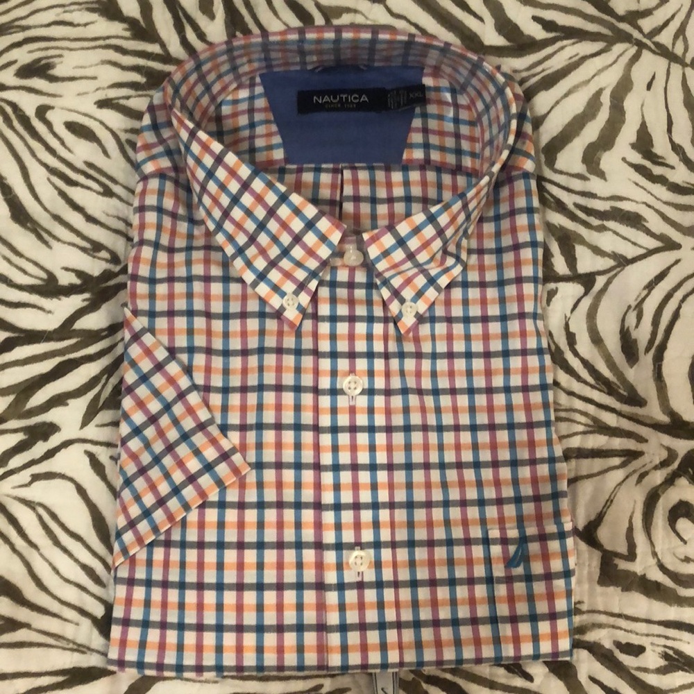 Nautica short sleeve button down